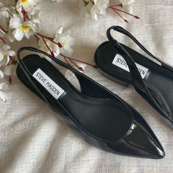 NEW STEVE MADDEN sling back sandals (with box) - Picture 7 of 8